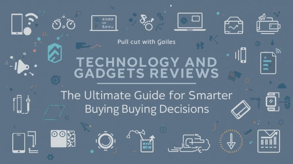Technology and Gadgets Reviews: The Ultimate Guide to Smarter Buying Decisions