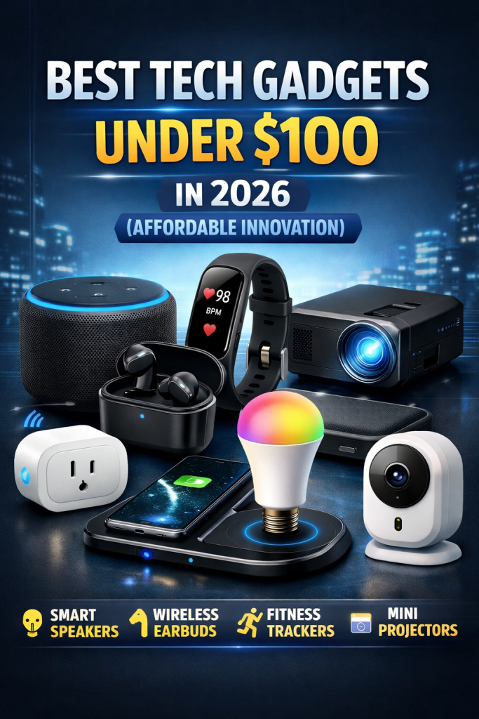#Best Tech Gadgets Under $100 in 2026 (Affordable Innovation)
